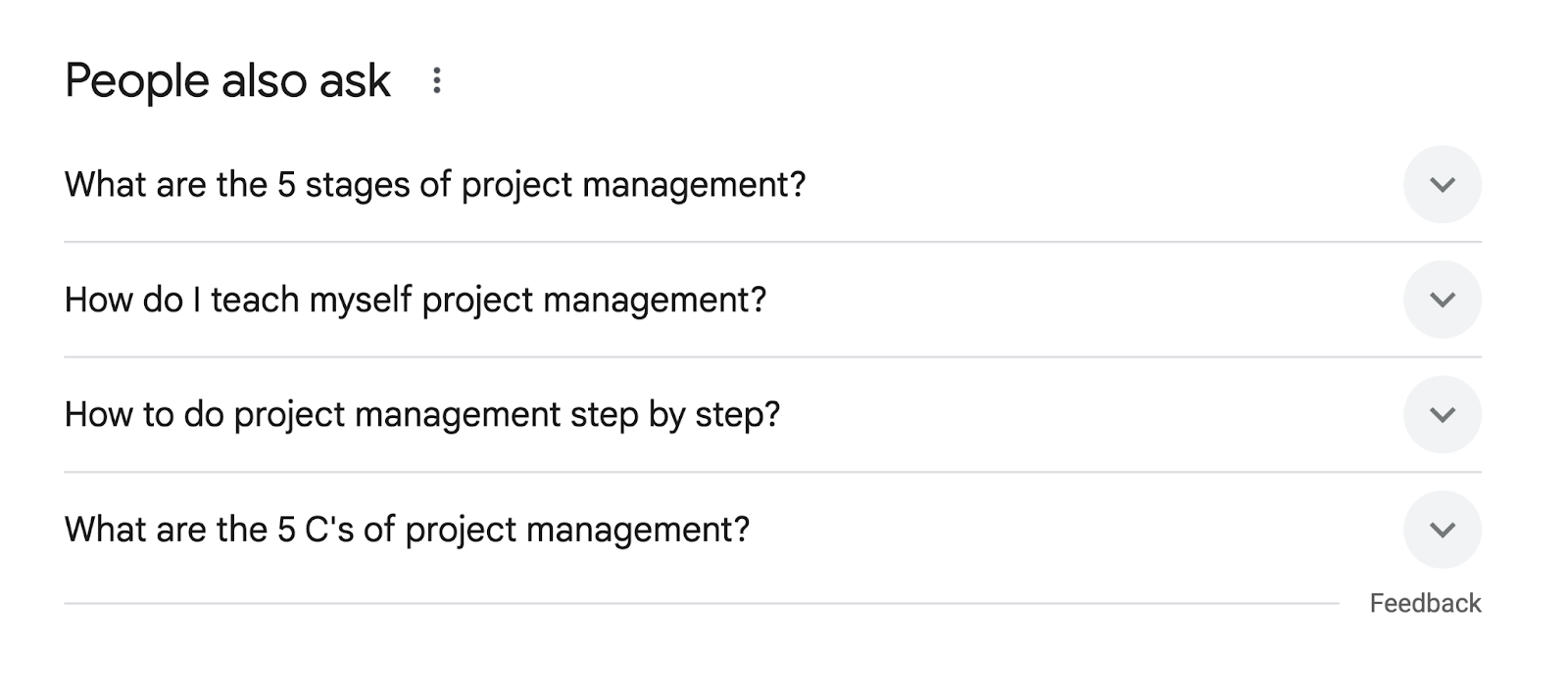 In this example, the questions asked are about defining terms and the step-by-step processes.