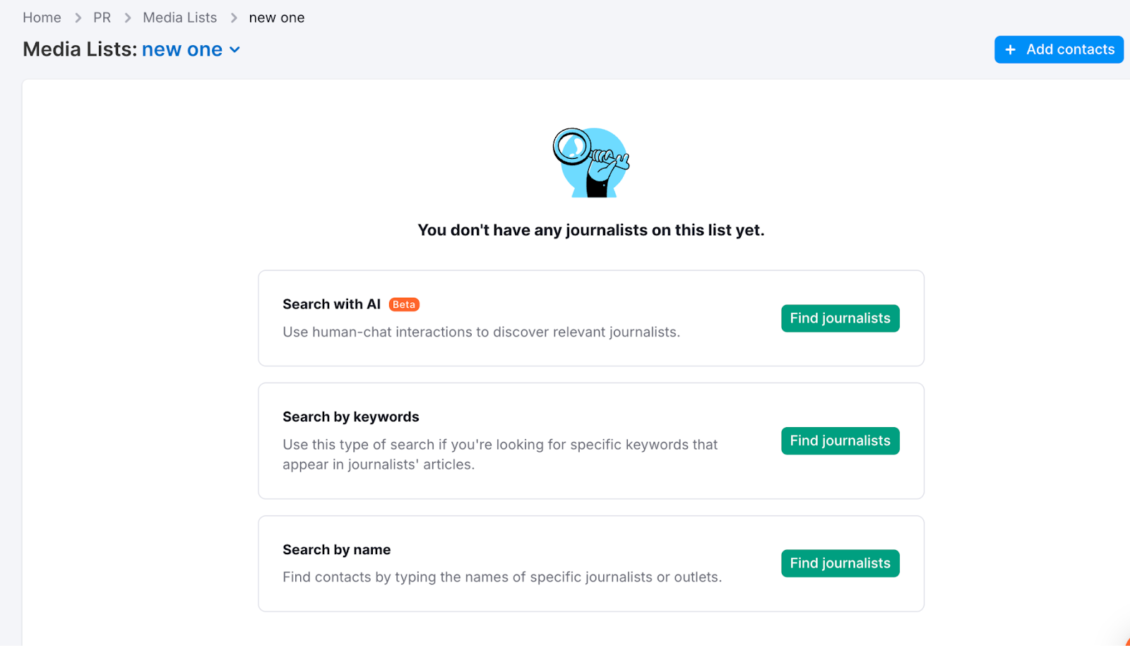 Understanding How Recommended Journalists are Selected image 1